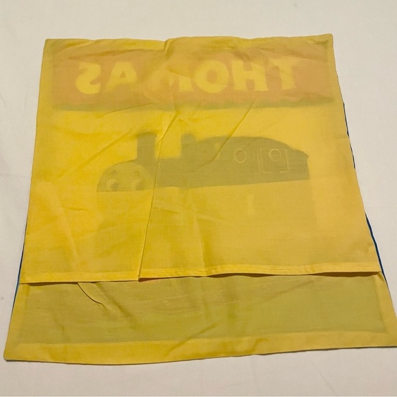 Thomas the Tank Engine Pillowcases Homemade 16” x 15.5” Pillow Cases Lot of 2 - Picture 9 of 12